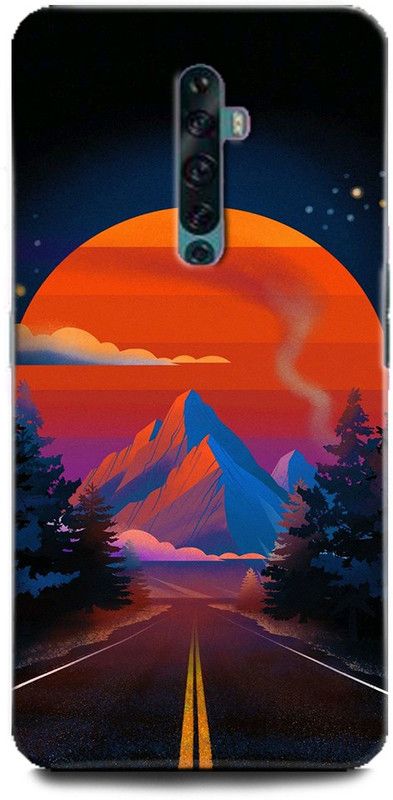 Afterglow Back Cover for OPPO Reno2 Z BEAUTIFUL, SUN, NATURE, ABSTRACT, TEXTURE, COLORFUL  (Multicolor, Shock Proof, Pack of: 1)