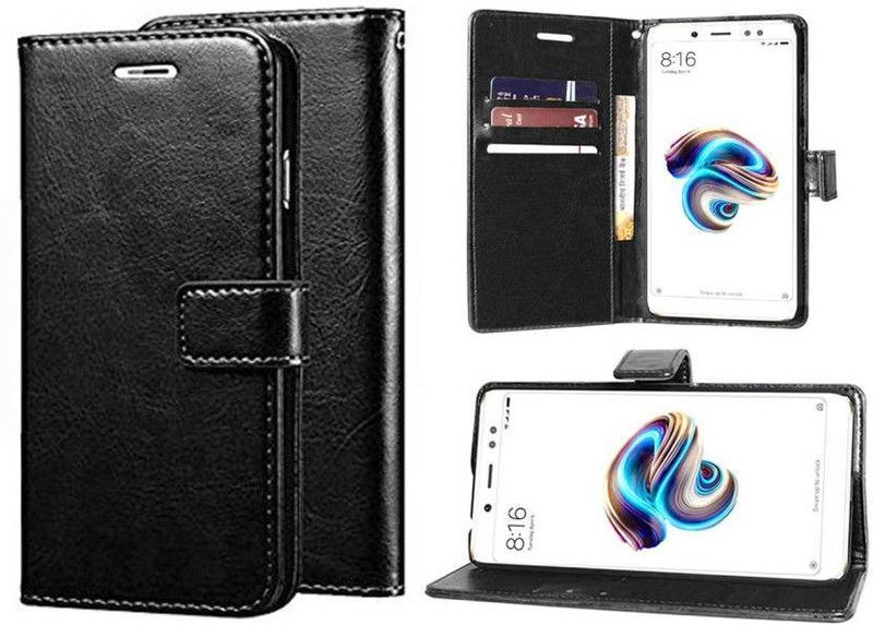 Truvic Flip Cover for Vivo V19  (Black, Pack of: 1)