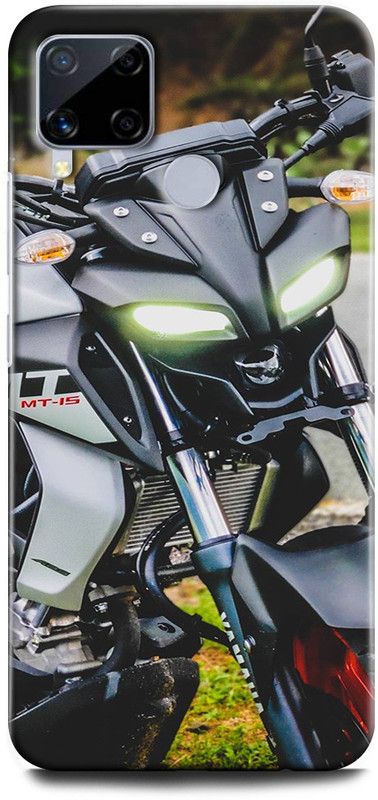 GRAFIQE Back Cover for Realme C15/RMX2180 MT15 Bike, Superbike  (Multicolor, Shock Proof, Pack of: 1)