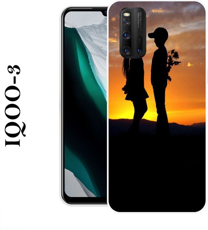 supercase Back Cover for IQOO 3  (Yellow, Black, Grip Case, Silicon)
