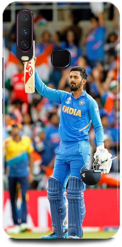 play fast Back Cover for Vivo Y15/1901 KL RAHUL PRINTED  (Multicolor, Hard Case, Pack of: 1)