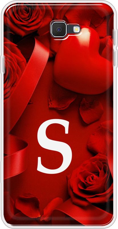 Hansviprint Back Cover for Samsung Galaxy J7 Prime  (Red, Grip Case, Silicon, Pack of: 1)