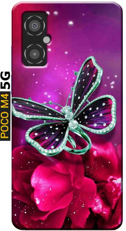stroxy Back Cover for Poco M4 5G 2578  (Multicolor, Flexible, Silicon, Pack of: 1)
