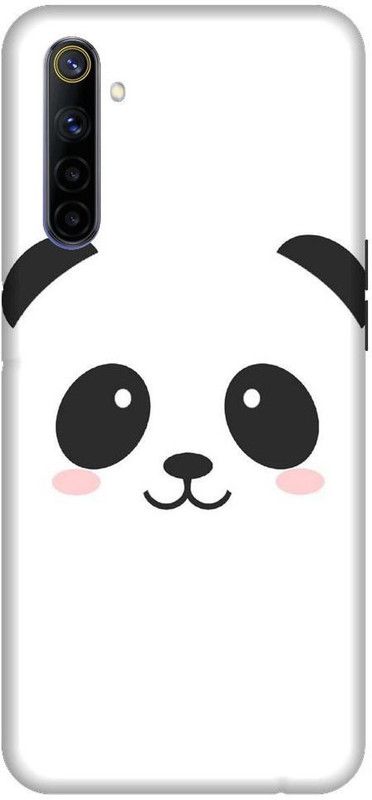 URCHIN Back Cover for Realme 6i panda, Panda, panda love, panda image, cute, funny, cartoon  (Multicolor, Shock Proof, Pack of: 1)