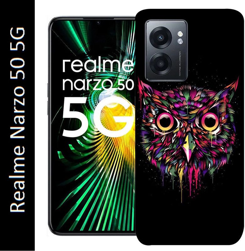 Anami Back Cover for Realme Narzo 50 5G  (Multicolor, Grip Case, Silicon, Pack of: 1)
