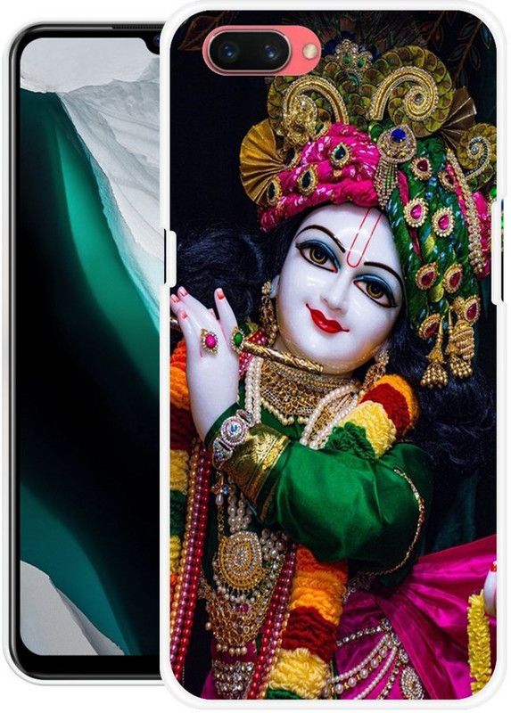PALWALE BALAJI Back Cover for Oppo A3s, Realme C1  (Multicolor, Grip Case, Silicon, Pack of: 1)