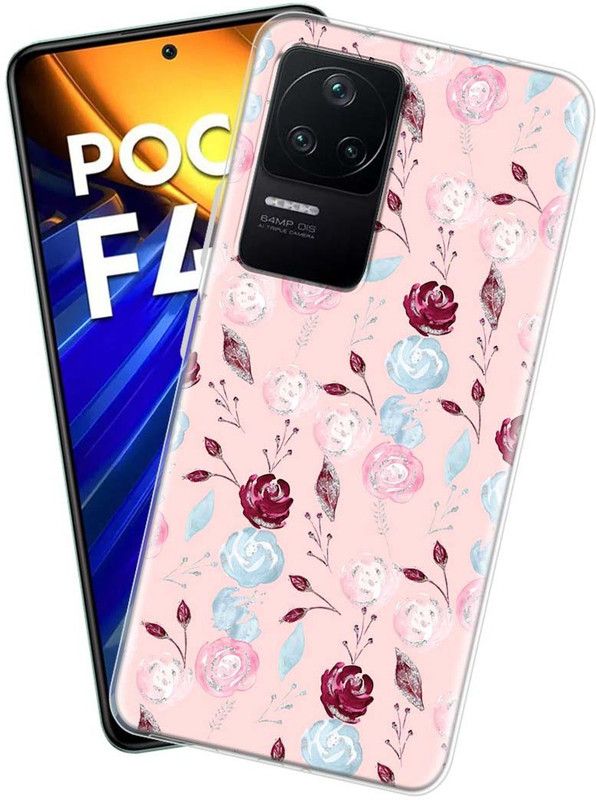 Nainz Back Cover for POCO F4 5G  (Multicolor, Grip Case, Silicon, Pack of: 1)