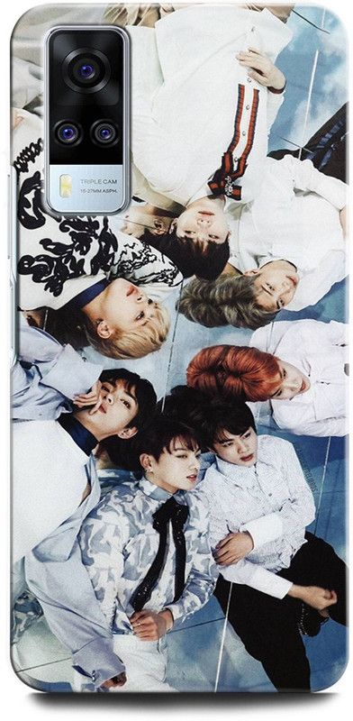 ORBIQE Back Cover for Vivo Y53s V2058 BTS X ARMYJUNGSHOOK, KOREAN, HEARTBEAT, BTS, GIRL, SINGER  (Multicolor, Hard Case)
