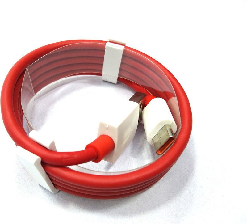 AIZIAN USB Type C Cable 6.5 A 1.00123999999998 m Copper Braiding Realme 7i | Oppo Reno | Oppo 2 | Oppo 2Z | Oppo 2F |Oppo Reno 10x Zoom | Oppo k3  (Compatible with C type cable for mobile charger vivo, Red, One Cable)