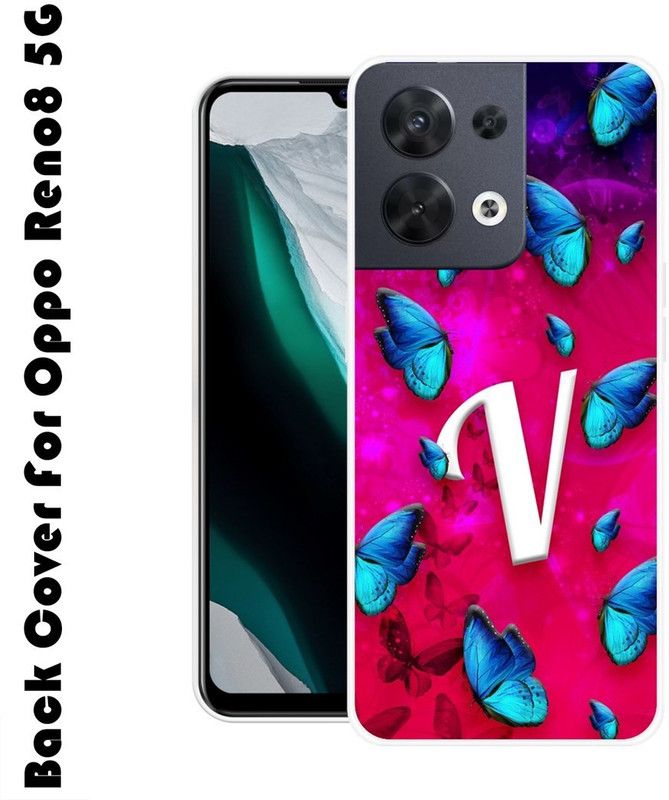 REALKING Back Cover for Oppo Reno8 5G  (Multicolor, Grip Case, Silicon, Pack of: 1)