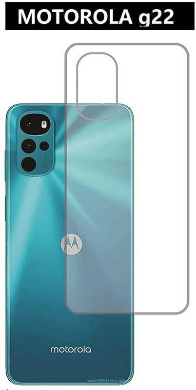 NSTAR Back Screen Guard for MOTOROLA g22  (Pack of 1)