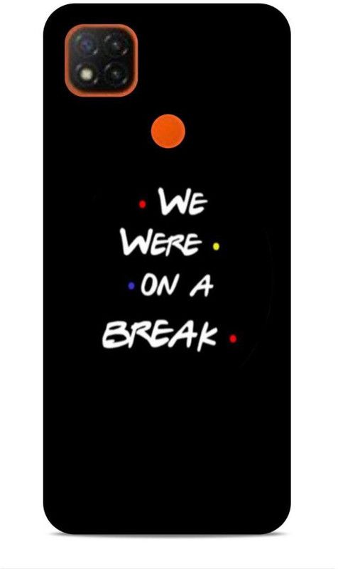 CRAFTARA Back Cover for Xiaomi Redmi 9C, Xiaomi Redmi 9 Activ  (Black, White, Hard Case)