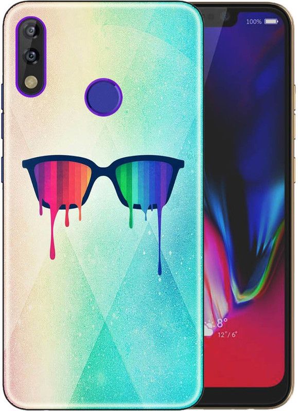 Snazzy Back Cover for Tecno CAMON i Sky 3  (Multicolor, Grip Case, Silicon)