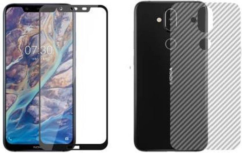 SRT Tempered Glass Guard for Nokia 8.1  (Pack of 2)