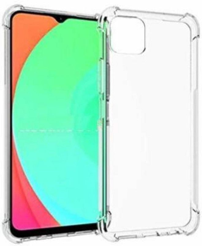 Foncase Back Cover for Realme C11  (Transparent, Dual Protection, Silicon, Pack of: 1)