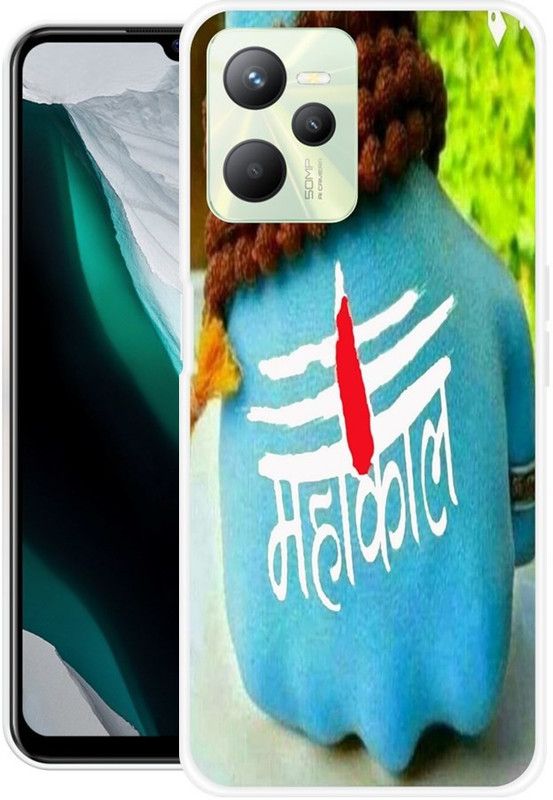 SHIVKUDI Back Cover for Realme C35  (Multicolor, Grip Case, Silicon, Pack of: 1)