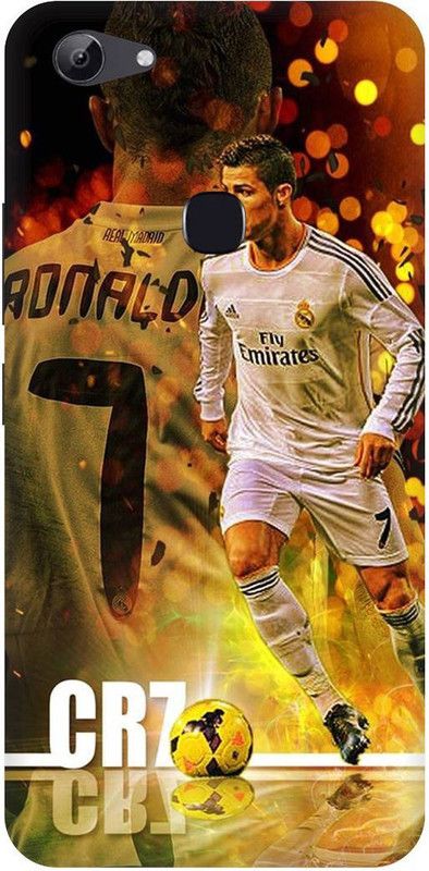 THE NARAYANA COLLECTIONS Back Cover for VIVO Y81-1808-1803-RONALDO BACK COVER,FOOTBALL,SPORTS  (Multicolor, Hard Case, Pack of: 1)