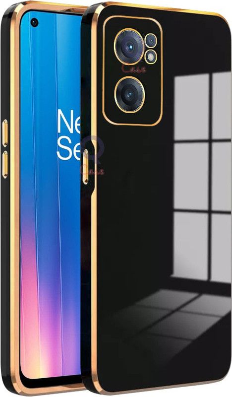 Qcase Back Cover for OnePlus Nord CE 2 5G  (Black, Camera Bump Protector, Silicon, Pack of: 1)
