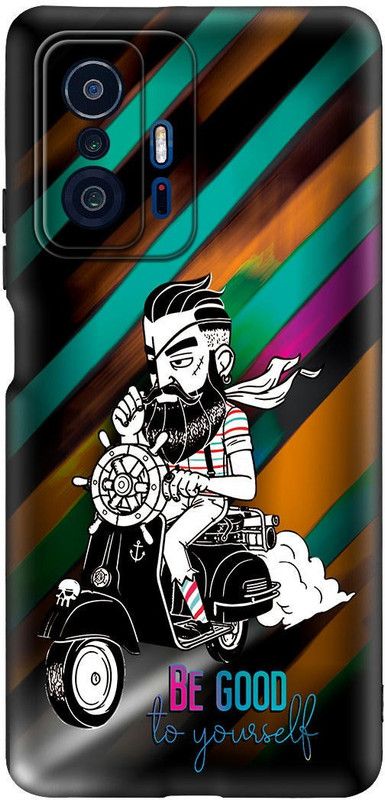 7printzone Back Cover for Mi 11T PRO  (Multicolor, Flexible, Silicon)
