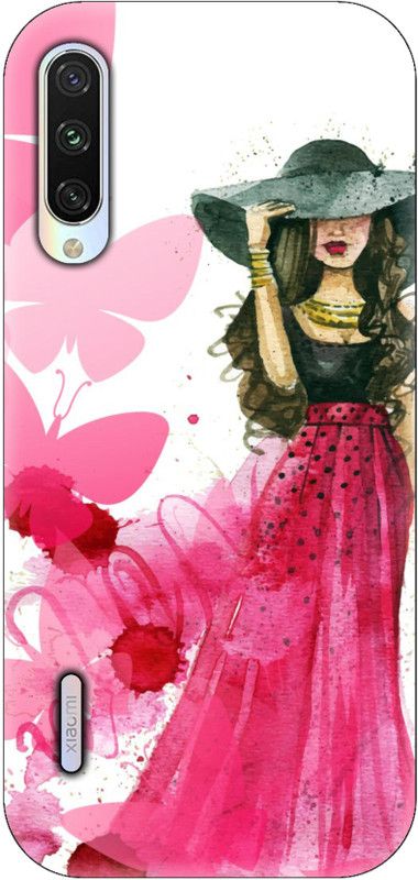 Smutty Back Cover for Mi A3, M1906F9SH, M1906F9SI - Princess Print  (Multicolor, Hard Case, Pack of: 1)