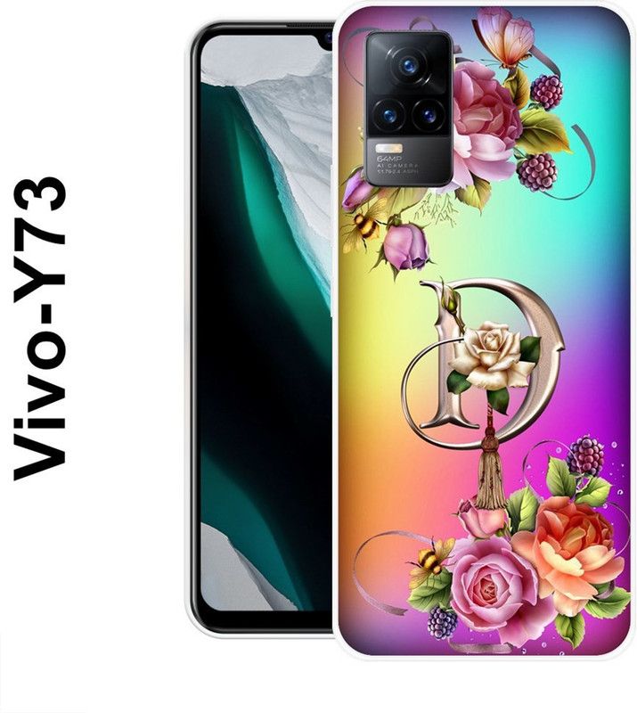 SIMAWAT Back Cover for Vivo Y73, Vivo V20, Vivo V21E 4G  (Multicolor, Grip Case, Silicon)