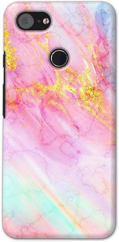 NDCOM Back Cover for Google Pixel 3 XL Color Pattern Marble Printed  (Multicolor, Hard Case, Pack of: 1)