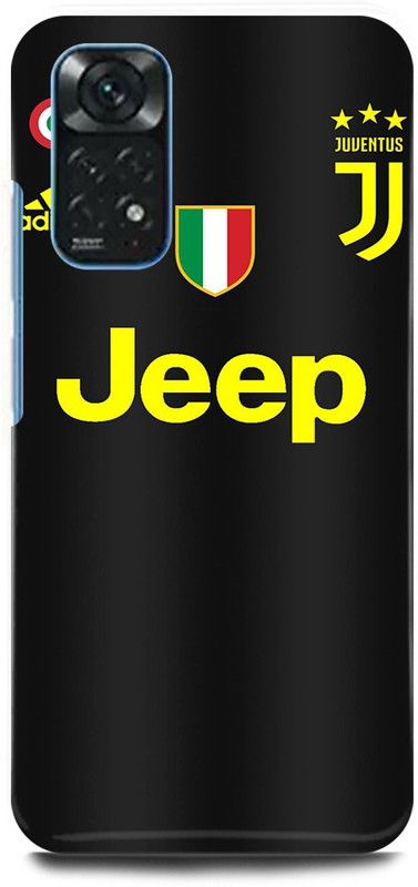 play fast Back Cover for Redmi Note 11S JEEP, JUVENTUS, TEAM  (Black, Hard Case, Pack of: 1)