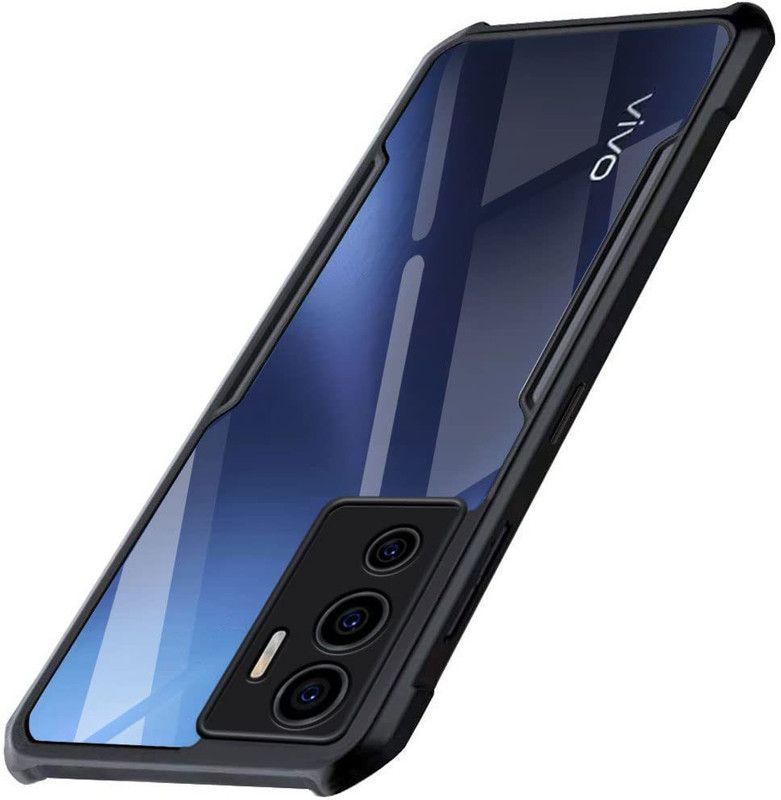 KING COVERS Back Cover for Vivo V23e 5G| Shockproof Crystal Clear | 360 Degree Protection | Transparent Case Cover  (Transparent, Grip Case, Pack of: 1)