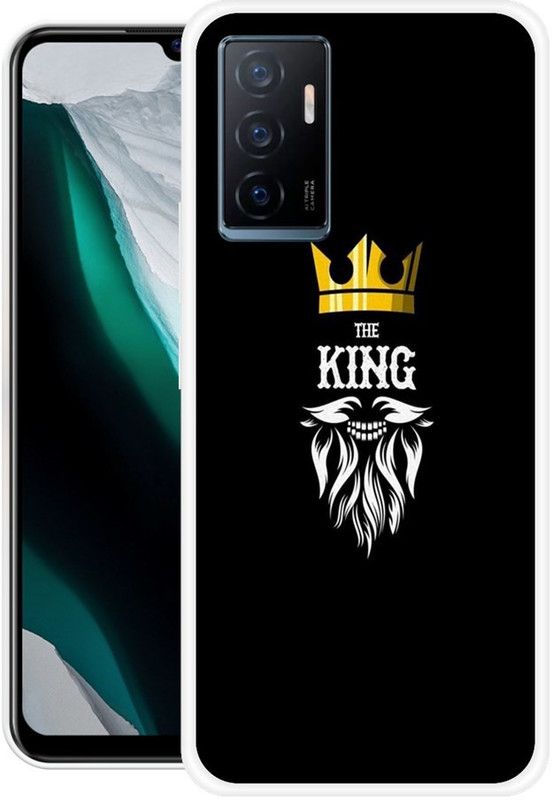KUDI Back Cover for Vivo Y75  (Multicolor, Grip Case, Silicon)