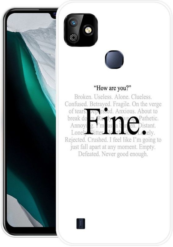 REALKING Back Cover for Infinix Smart HD 2021  (Multicolor, Grip Case, Silicon)