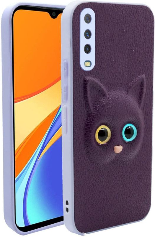 ShopGlobal Back Cover for Vivo S1, Vivo Z1x  (Purple, 3D Case)