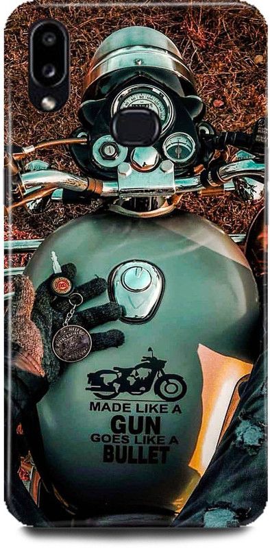 MP ARIES MOBILE COVER Back Cover for SAMSUNG Galaxy A10s, Royal,En,field,Lover,Bike,Sports,Bike,Bullet,Lover,bullet,CLASSIC,350,  (Multicolor, Hard Case, Pack of: 1)