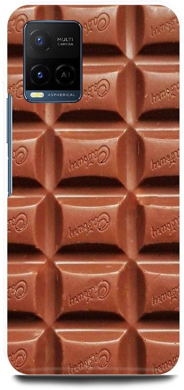 play fast Back Cover for Vivo Y21T, V2135 CHOCOLATE, CHOCHOLATE, CADBURY, DAIRY, MILK  (Brown, Hard Case)