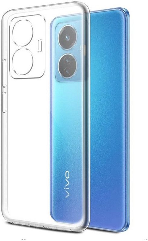 S-Hardline Back Cover for Vivo T1 44W, Slim Fit Ultra-Thin Transparent Drop Protection  (Transparent, Pack of: 1)