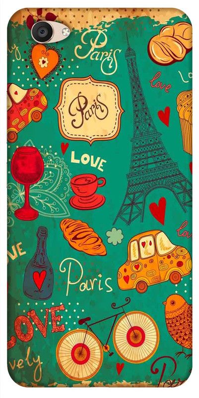 redfly Back Cover for Vivo Y53 / Vivo Y53i  (Multicolor, Grip Case, Silicon, Pack of: 1)