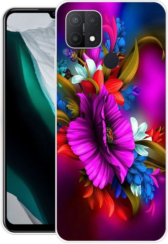Pinkcity International Back Cover for Oppo A15  (Multicolor, Dual Protection, Silicon, Pack of: 1)
