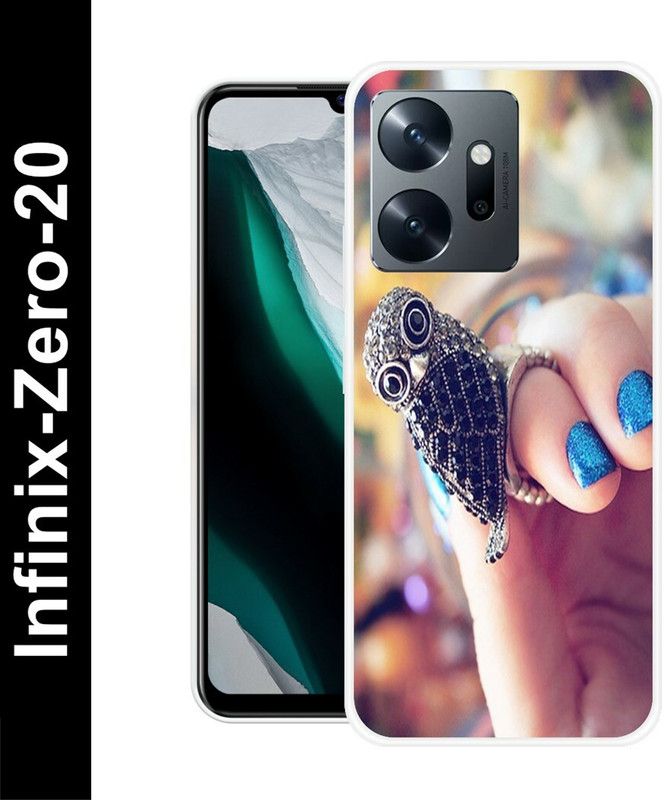 Ashini Back Cover for Infinix Zero 20  (Multicolor, Dual Protection, Silicon, Pack of: 1)