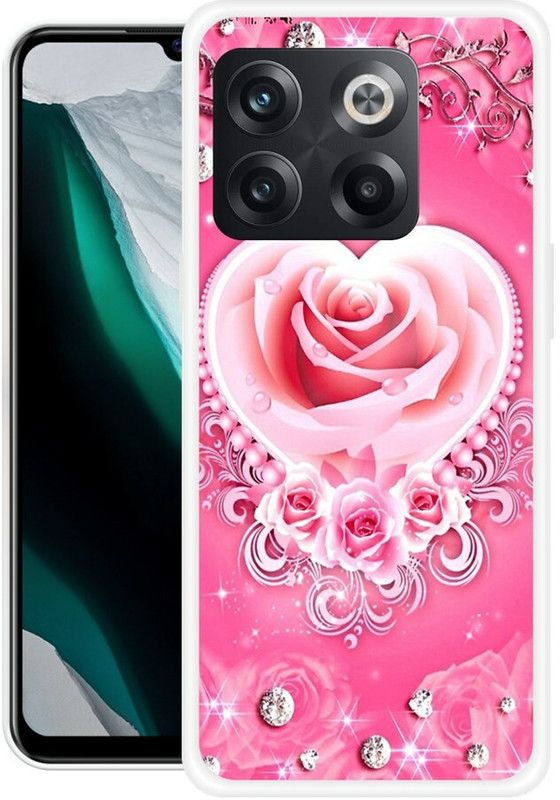 INDIALAND Back Cover for OnePlus 10T 5G  (Multicolor, Grip Case, Silicon)