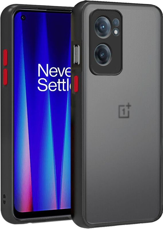 Amzio Back Cover for OnePlus Nord CE 2 5G, One Plus Nord CE 2  (Black)