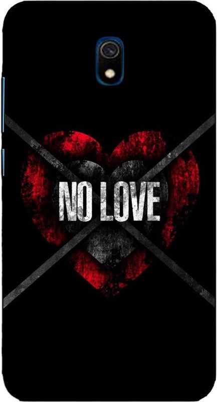 CROKIAN Back Cover for Reami 8A No love Back Cover  (Multicolor, Hard Case, Pack of: 1)