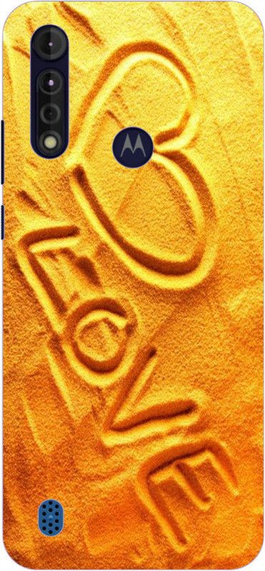 MStyle Back Cover for Motorola Moto G8 Power Lite  (Yellow, Dual Protection, Silicon, Pack of: 1)