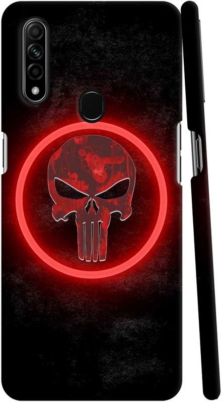 GS PANDA COLLECTIONS Back Cover for OPPO A31  (Black, Red, Pack of: 1)