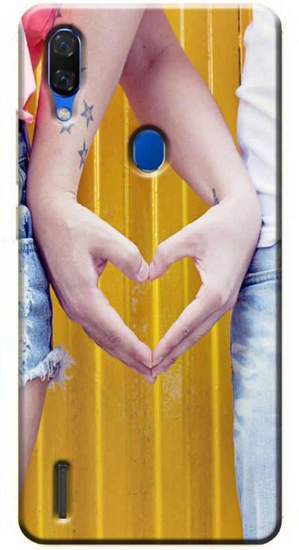 HEXAcase Back Cover for Lava Z71  (Multicolor, Anti-radiation, Silicon, Pack of: 1)