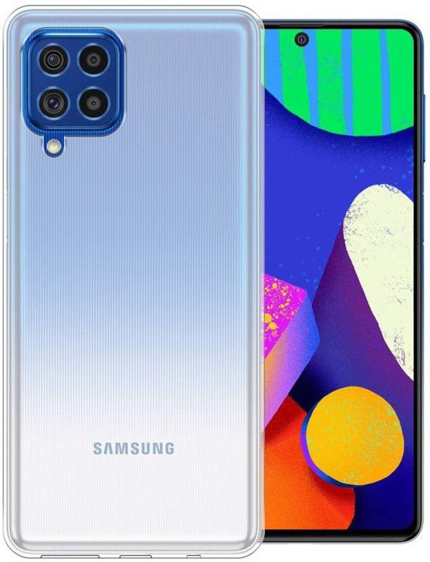 DIMALO Back Cover for SAMSUNG Galaxy F62  (Transparent, Shock Proof, Silicon, Pack of: 1)