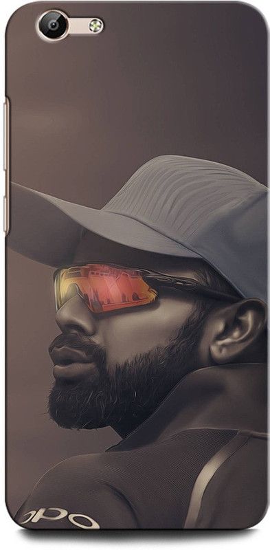 GRAFIQE Back Cover for Vivo Y66/ Vivo Y67 1609 VIRAT, KOHLI, INDIA, CRICKET, PLAYER, SPORTS, CAPTAIN  (Multicolor, Shock Proof, Pack of: 1)