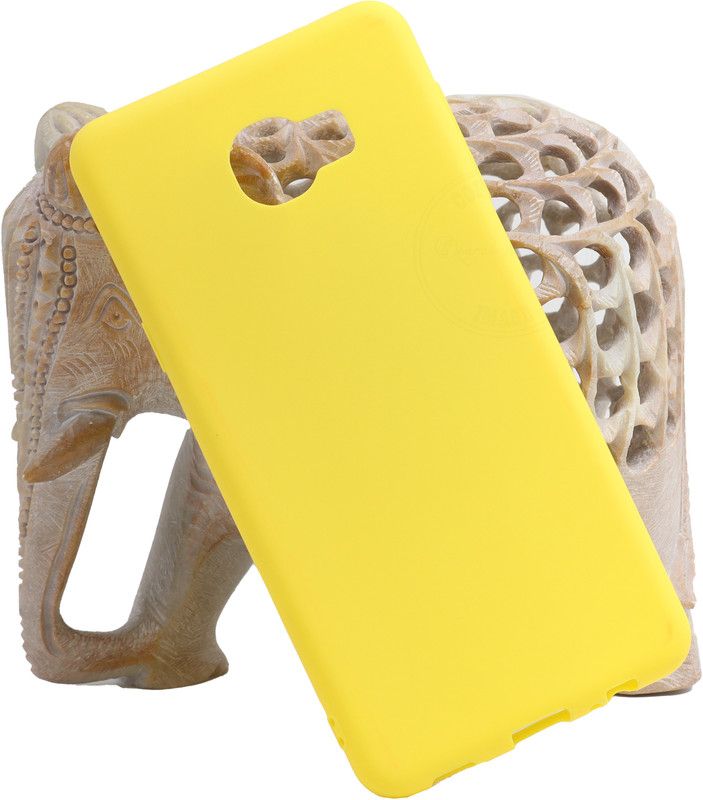 VAKIBO Back Cover for Samsung Galaxy C9 Pro  (Yellow, Flexible)