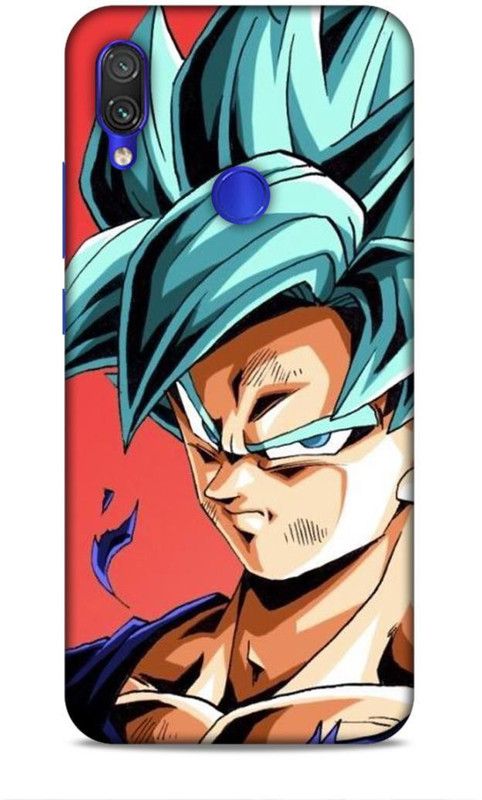 MAPPLE Back Cover for Redmi Note 7 (Dragon Ball Z / Goku / Anime / Cartoon / Superhero)  (Black, Hard Case, Pack of: 1)
