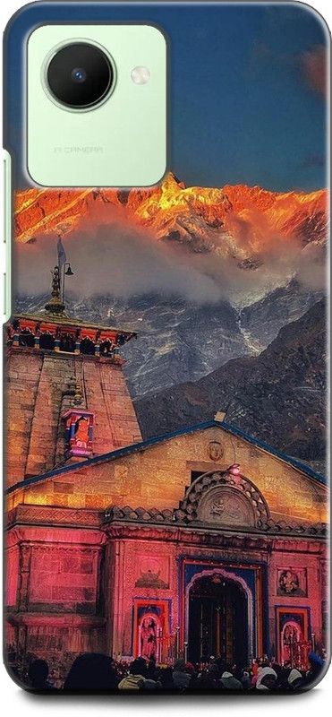 WallCraft Back Cover for Realme C30, RMX3581 KEDARNATH, SHIVJI, LORD SHIVA, MAHADEV, BHOLENATH  (Multicolor, Dual Protection, Pack of: 1)