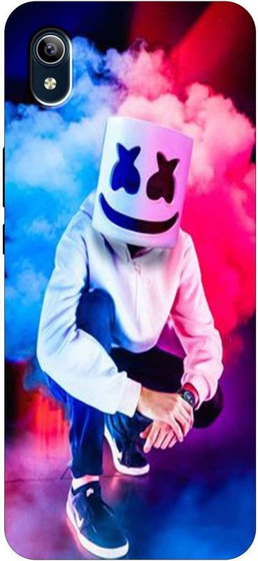 AVMABASH Back Cover for Vivo 1820,Vivo Y91i,Vivo Y90 Marshmello back cover  (Multicolor, Hard Case, Pack of: 1)