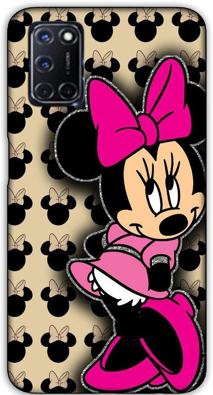 artocus Back Cover for OPPO A52, OPPO A52 Mickey mouse Printed Back Cover  (Multicolor, Hard Case, Pack of: 1)